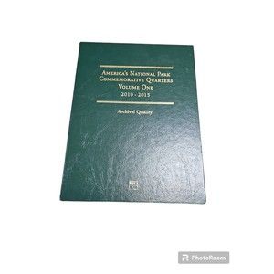 Littleton Coin Folder LCF42 National Park Quarter #1 2010-2015 P&D Book  25 cent